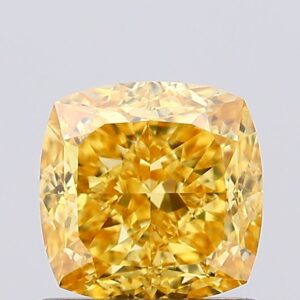 1.12 carat,  colour, VS1 clarity, Cushion shape, Lab Grown Diamond.