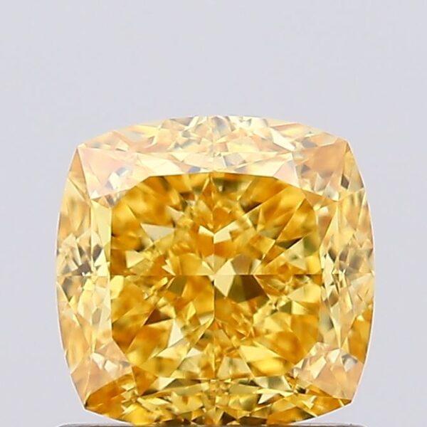 1.12 carat,  colour, VS1 clarity, Cushion shape, Lab Grown Diamond.