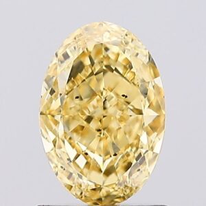 1.05 carat,  colour, SI1 clarity, Oval shape, Lab Grown Diamond.