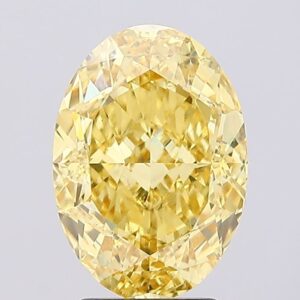 3.52 carat,  colour, SI1 clarity, Oval shape, Lab Grown Diamond.