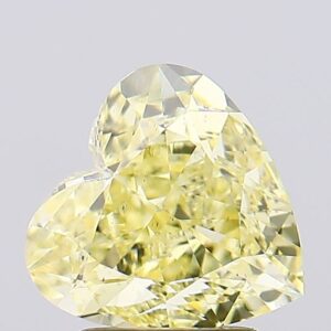 3.02 carat,  colour, SI1 clarity, Heart shape, Lab Grown Diamond.