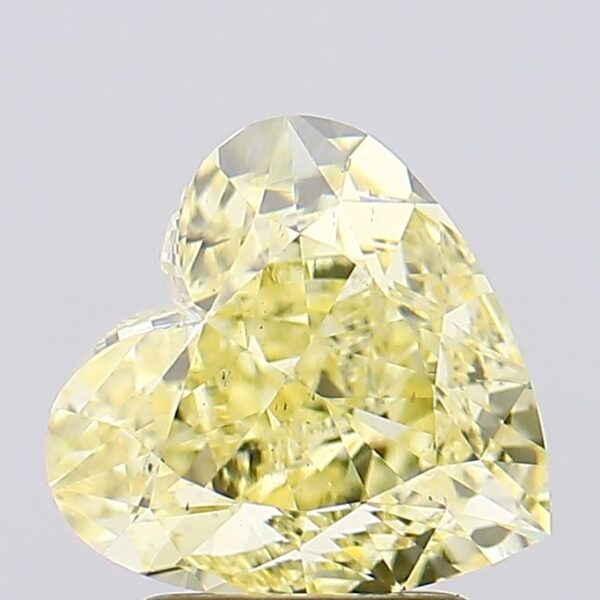 3.02 carat,  colour, SI1 clarity, Heart shape, Lab Grown Diamond.