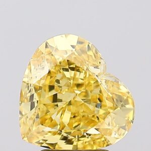 4.01 carat,  colour, VS1 clarity, Heart shape, Lab Grown Diamond.