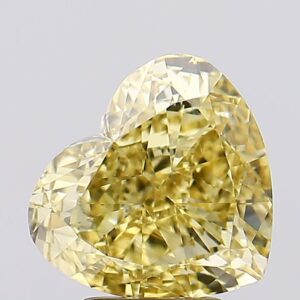 4.14 carat,  colour, VS2 clarity, Heart shape, Lab Grown Diamond.