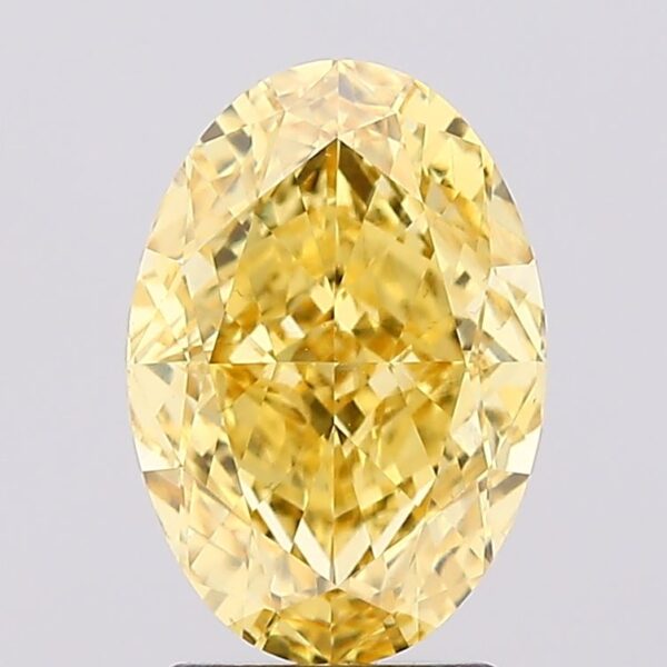 2.68 carat,  colour, VS2 clarity, Oval shape, Lab Grown Diamond.
