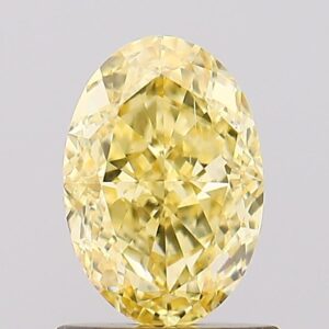 1.12 carat,  colour, SI1 clarity, Oval shape, Lab Grown Diamond.