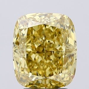 3.6 carat,  colour, SI1 clarity, Cushion shape, Lab Grown Diamond.