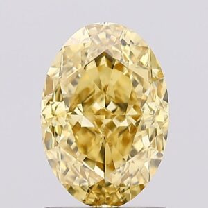 1.28 carat,  colour, VS1 clarity, Oval shape, Lab Grown Diamond.