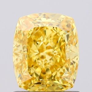1.21 carat,  colour, VS1 clarity, Cushion shape, Lab Grown Diamond.