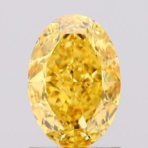 1.08 carat,  colour, VVS2 clarity, Oval shape, Lab Grown Diamond.