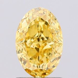1.27 carat,  colour, VS1 clarity, Oval shape, Lab Grown Diamond.