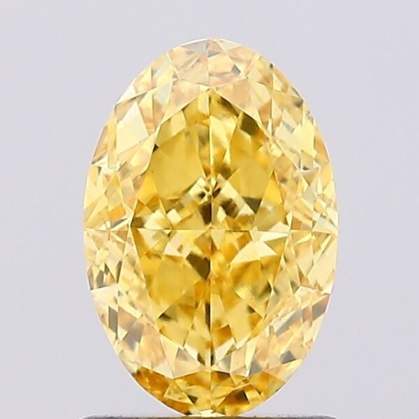 1.27 carat,  colour, VS1 clarity, Oval shape, Lab Grown Diamond.
