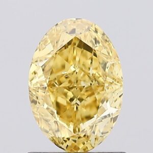 1.06 carat,  colour, SI1 clarity, Oval shape, Lab Grown Diamond.
