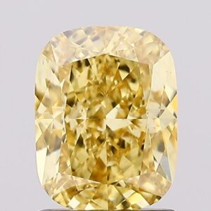 1.65 carat,  colour, VS1 clarity, Cushion shape, Lab Grown Diamond.