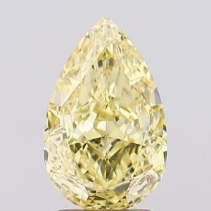 2.77 carat,  colour, VS2 clarity, Pear shape, Lab Grown Diamond.
