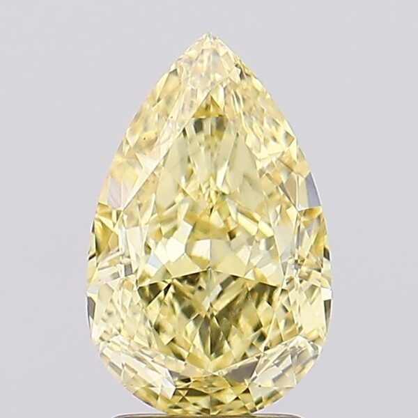 2.77 carat,  colour, VS2 clarity, Pear shape, Lab Grown Diamond.