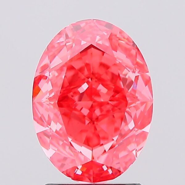 2.34 carat,  colour, VS2 clarity, Oval shape, Lab Grown Diamond.