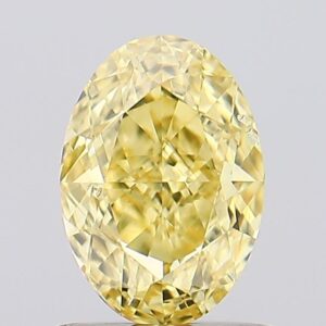 1.05 carat,  colour, SI1 clarity, Oval shape, Lab Grown Diamond.
