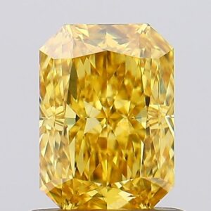 1.01 carat,  colour, VS2 clarity, Radiant shape, Lab Grown Diamond.