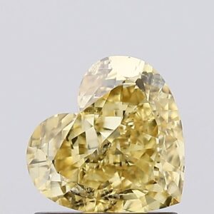 1.03 carat,  colour, VS2 clarity, Heart shape, Lab Grown Diamond.