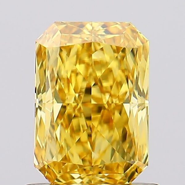 1.01 carat,  colour, VS1 clarity, Radiant shape, Lab Grown Diamond.