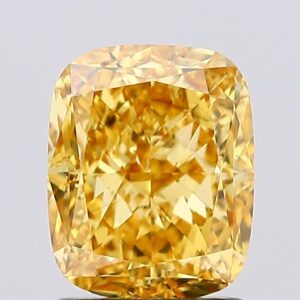 1.79 carat,  colour, VS1 clarity, Cushion shape, Lab Grown Diamond.