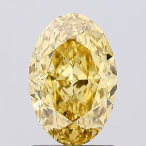 1.61 carat,  colour, VVS2 clarity, Oval shape, Lab Grown Diamond.