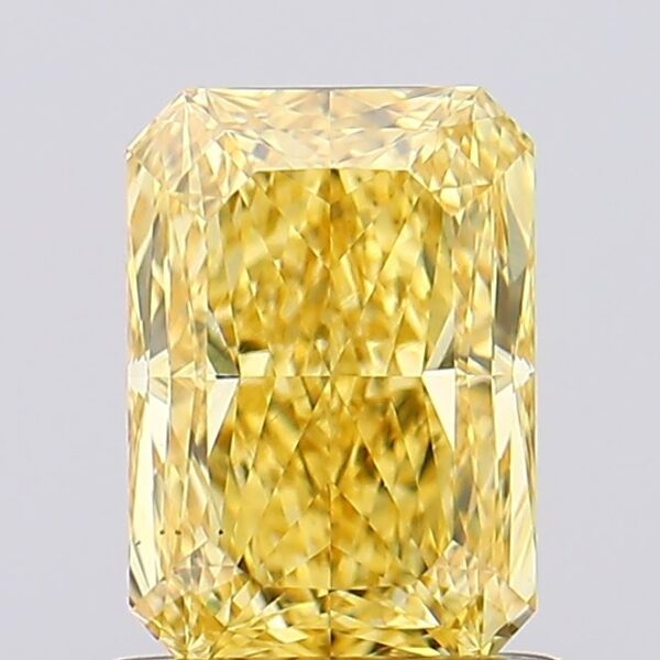 1.01 carat,  colour, VS2 clarity, Radiant shape, Lab Grown Diamond.