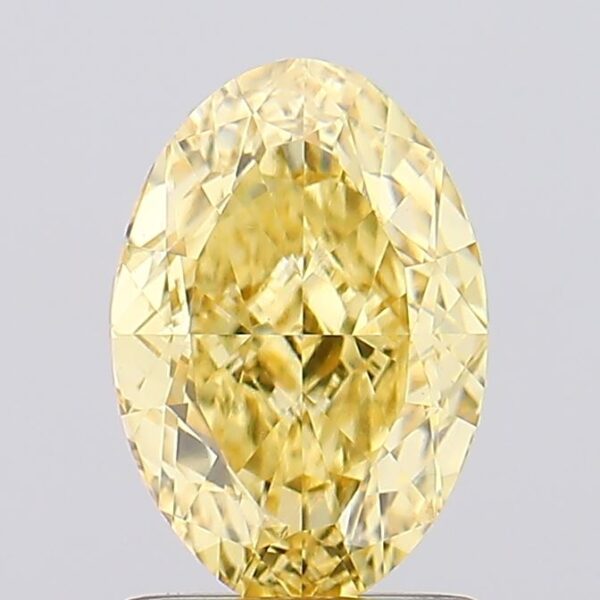 1.57 carat,  colour, VS1 clarity, Oval shape, Lab Grown Diamond.