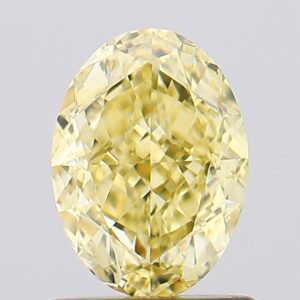 1.1 carat,  colour, VS1 clarity, Oval shape, Lab Grown Diamond.