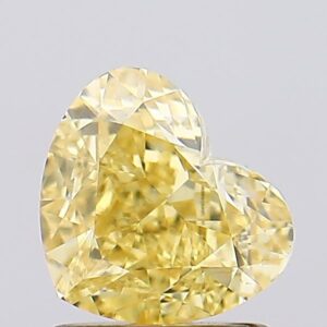 1.34 carat,  colour, VS1 clarity, Heart shape, Lab Grown Diamond.