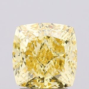 2.36 carat,  colour, VS1 clarity, Cushion shape, Lab Grown Diamond.