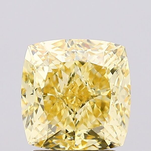 2.36 carat,  colour, VS1 clarity, Cushion shape, Lab Grown Diamond.