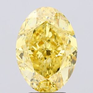 5.24 carat,  colour, VS2 clarity, Oval shape, Lab Grown Diamond.