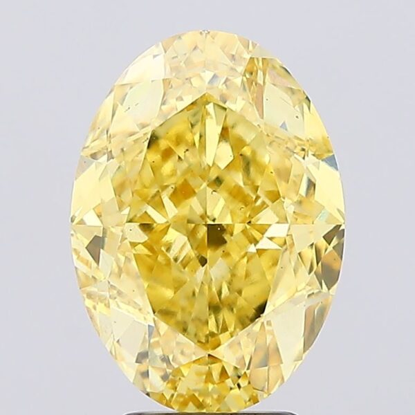 5.24 carat,  colour, VS2 clarity, Oval shape, Lab Grown Diamond.