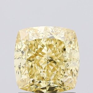 1.62 carat,  colour, VS1 clarity, Cushion shape, Lab Grown Diamond.