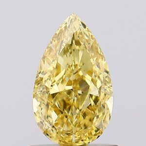 1 carat,  colour, SI1 clarity, Pear shape, Lab Grown Diamond.