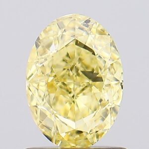 1.06 carat,  colour, SI1 clarity, Oval shape, Lab Grown Diamond.