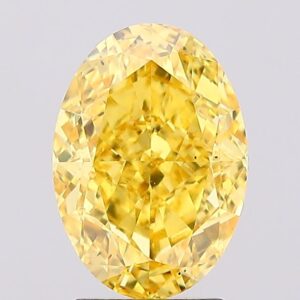 2.81 carat,  colour, VS2 clarity, Oval shape, Lab Grown Diamond.