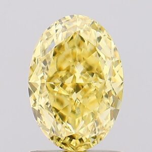 1.37 carat,  colour, VS1 clarity, Oval shape, Lab Grown Diamond.