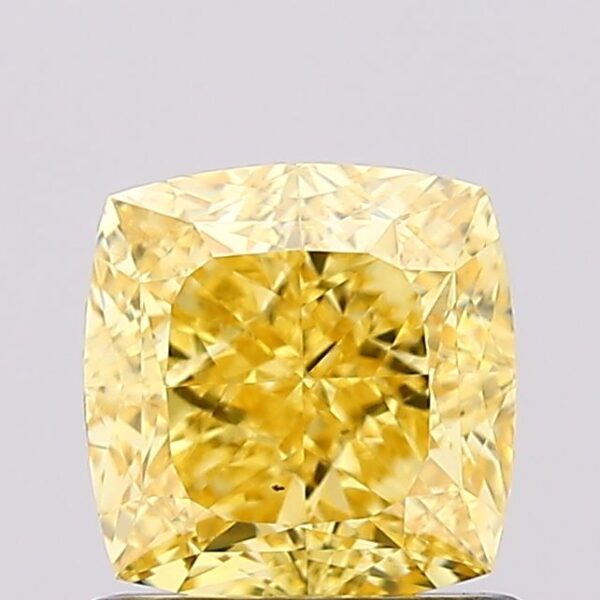 1.15 carat,  colour, VS2 clarity, Cushion shape, Lab Grown Diamond.
