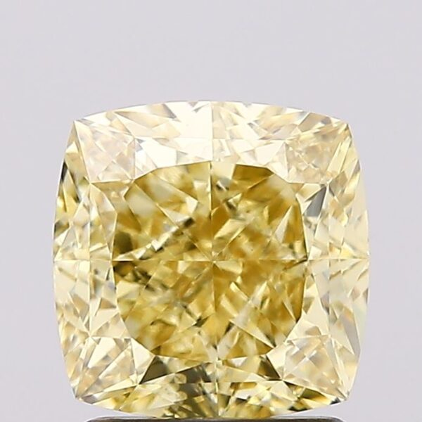 2.13 carat,  colour, VS1 clarity, Cushion shape, Lab Grown Diamond.