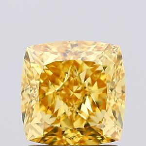 1.61 carat,  colour, VVS2 clarity, Cushion shape, Lab Grown Diamond.