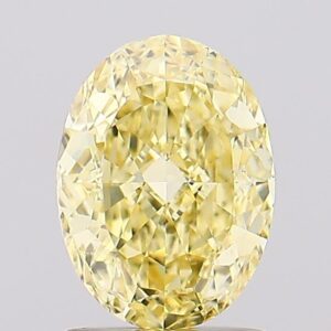 1.51 carat,  colour, VS2 clarity, Oval shape, Lab Grown Diamond.