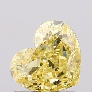 1.03 carat,  colour, VS2 clarity, Heart shape, Lab Grown Diamond.