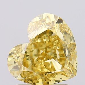 2 carat,  colour, VS2 clarity, Heart shape, Lab Grown Diamond.