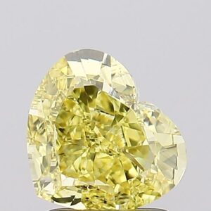 1.7 carat,  colour, VS2 clarity, Heart shape, Lab Grown Diamond.