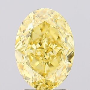2.71 carat,  colour, VS1 clarity, Oval shape, Lab Grown Diamond.