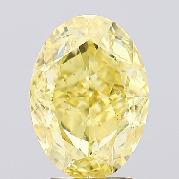 3.05 carat,  colour, SI1 clarity, Oval shape, Lab Grown Diamond.