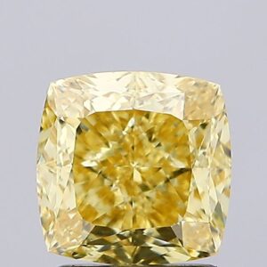 2.07 carat,  colour, VS1 clarity, Cushion shape, Lab Grown Diamond.
